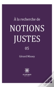 Capa do artigo A La Recherche De Notions Justes - Tome 5