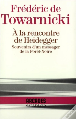 Capa do artigo À La Rencontre De Heidegger Souvenirs D'Un Messager Forêt-Noire