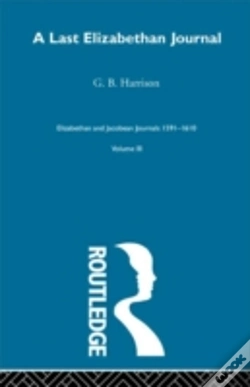 Capa do artigo A Last Elizabethan Journal V3