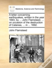 Capa do artigo A Letter Concerning Earthquakes, Written
