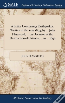 Capa do artigo A Letter Concerning Earthquakes, Written