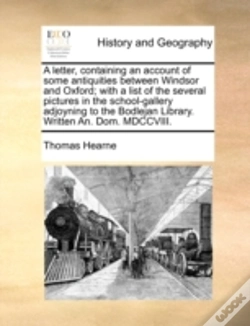 Capa do artigo A Letter, Containing An Account Of Some