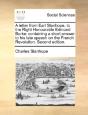 A Letter From Earl Stanhope, To The Righ - Preview