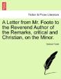A Letter From Mr. Foote To The Reverend - Preview