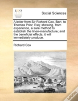 Capa do artigo A Letter From Sir Richard Cox, Bart. To