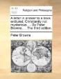 A Letter In Answer To A Book Entituled, - Preview
