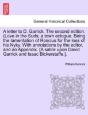 A Letter To D. Garrick. The Second Editi - Preview