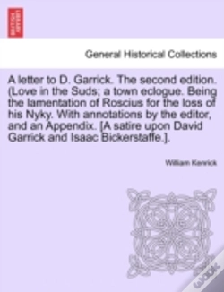 Capa do artigo A Letter To D. Garrick. The Second Editi