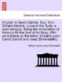 A Letter To David Garrick, Esq. From Wil - Preview