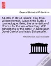 Capa do artigo A Letter To David Garrick, Esq. From Wil