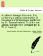 A Letter To George Steevens, Esq., Conta - Preview