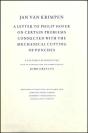A Letter To Philip Hofer On Certain Problems Connected With The Mechanical Cutting Of Punches - Preview