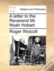 Capa do artigo A Letter To The Reverend Mr. Noah Hobart.