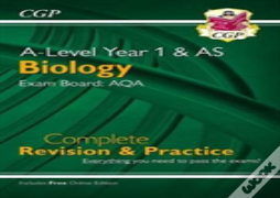 A-Level Biology: Aqa Year 1 & As Complete Revision & Practice With Online Edition: For The 2025 And 2026 Exams