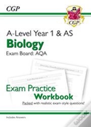 A-Level Biology: Aqa Year 1 & As Exam Practice Workbook - Includes Answers