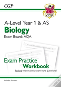 Capa do artigo A-Level Biology: Aqa Year 1 & As Exam Practice Workbook - Includes Answers