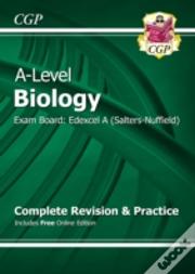 A-Level Biology: Edexcel A Year 1 & 2 Complete Revision & Practice With Online Edition: For The 2025 And 2026 Exams