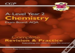 A-Level Chemistry: Aqa Year 2 Complete Revision & Practice With Online Edition: For The 2025 And 2026 Exams