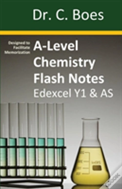 Capa do artigo A-Level Chemistry Flash Notes Edexcel Year 1 & As: Condensed Revision Notes - Designed To Facilitate Memorisation