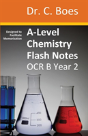 A-Level Chemistry Flash Notes Ocr B Year 2 - Preview