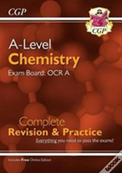 Capa do artigo A-Level Chemistry: Ocr A Year 1 & 2 Complete Revision & Practice With Online Edition: For The 2025 And 2026 Exams