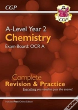 Capa do artigo A-Level Chemistry: Ocr A Year 2 Complete Revision & Practice With Online Edition: For The 2025 And 2026 Exams