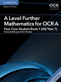 Capa do artigo A Level Further Mathematics For Ocr Pure Core Student Book 1 (As/Year 1) With Digital Access (2 Years)