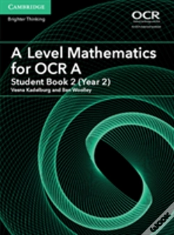 Capa do artigo A Level Mathematics For Ocr A Student Book 2 (Year 2)