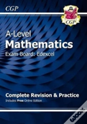 Capa do artigo A-Level Maths Edexcel Complete Revision & Practice (With Online Edition & Video Solutions): For The 2025 And 2026 Exams