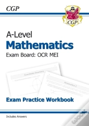 Capa do artigo A-Level Maths Ocr Mei Exam Practice Workbook (Includes Answers)