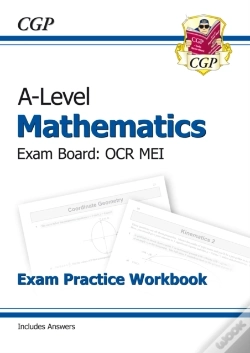 Capa do artigo A-Level Maths Ocr Mei Exam Practice Workbook (Includes Answers)