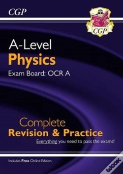 Capa do artigo A-Level Physics: Ocr A Year 1 & 2 Complete Revision & Practice With Online Edition: For The 2025 And 2026 Exams