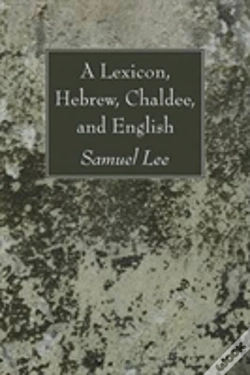 Capa do artigo A Lexicon, Hebrew, Chaldee, And English