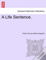 Capa do artigo A Life Sentence.
