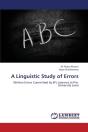 A Linguistic Study Of Errors - Preview
