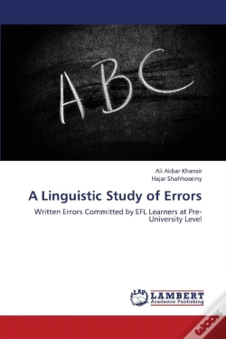 Capa do artigo A Linguistic Study Of Errors