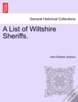 Capa do artigo A List Of Wiltshire Sheriffs.