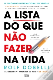 Capa do artigo A Lista do que Não Fazer na Vida