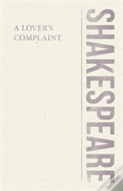 Capa do artigo A Lover'S Complaint