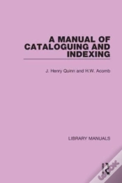 Capa do artigo A Manual Of Cataloguing And Indexing
