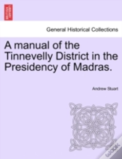 Capa do artigo A Manual Of The Tinnevelly District In T