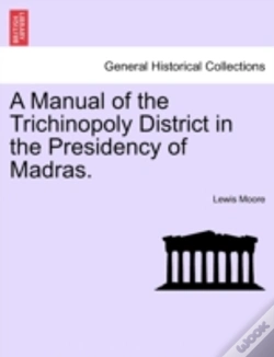Capa do artigo A Manual Of The Trichinopoly District In