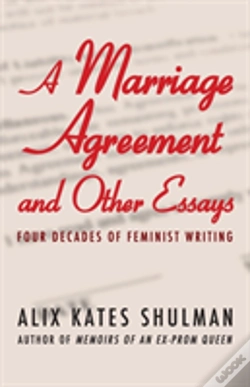 Capa do artigo A Marriage Agreement And Other Essays