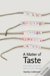 Capa do artigo A Matter Of Taste