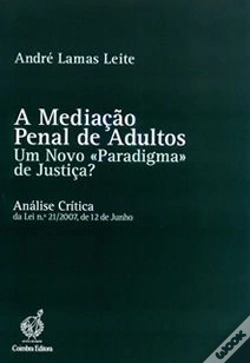 Capa do artigo A Mediação Penal de Adultos