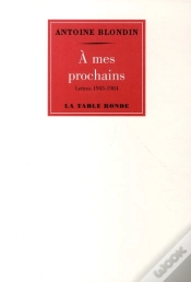 Capa do artigo À Mes Prochains ; Lettre De 1943 À 1984