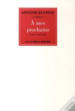 Capa do artigo À Mes Prochains ; Lettre De 1943 À 1984