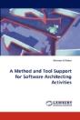 A Method And Tool Support For Software Architecting Activities - Preview