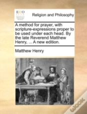 Capa do artigo A Method For Prayer, With Scripture-Expr