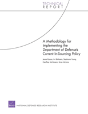 A Methodology For Implementing The Department Of Defense'S Current In-Sourcing Policy - Preview